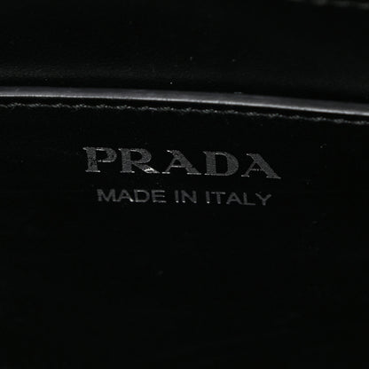 Prada Soft Calfskin Impunture Diagramme Camera Bag Black 6 of 12