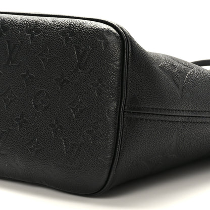 Louis Vuitton Empreinte Monogram Giant Neverfull MM Black 9 of 9