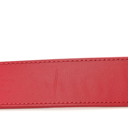 Louis Vuitton Calfskin 35mm LV New Wave Belt 80 32 Red 8 of 8