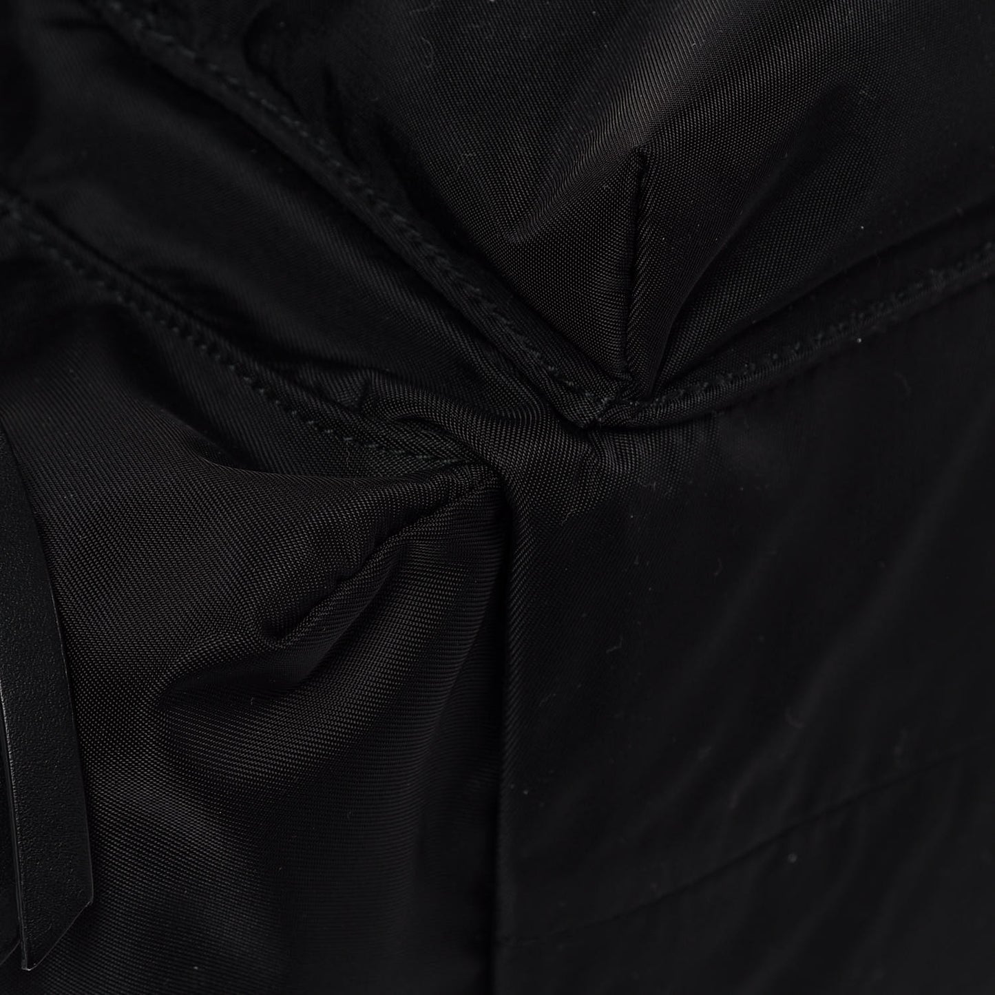 Nylon Medium Rucksack Backpack Black