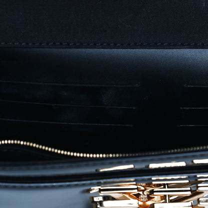 Louis Vuitton Patent Louise Clutch Black 10 of 10