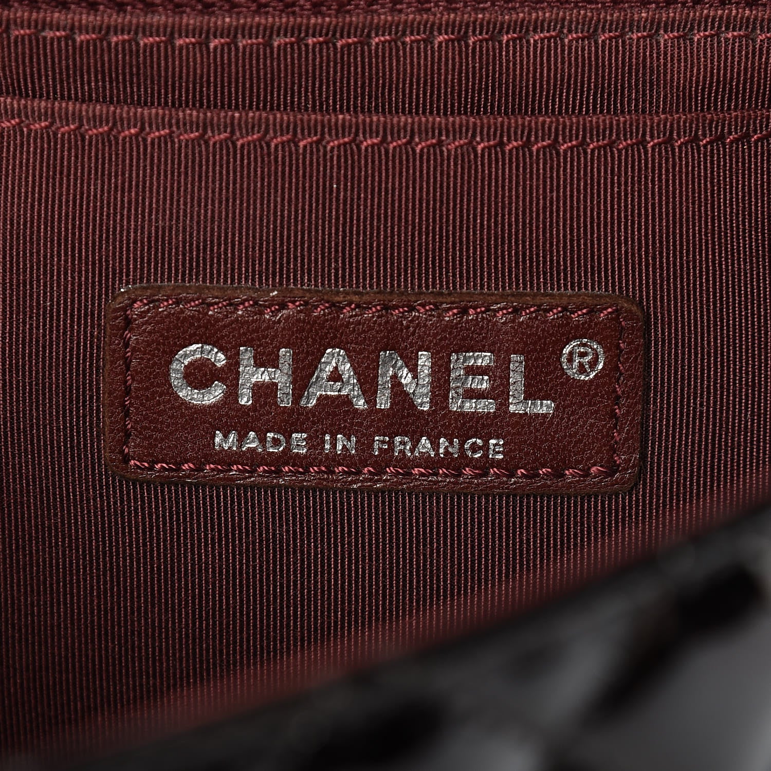 Chanel Patent Quilted Secret Label Medium Flap Black 7 of 11