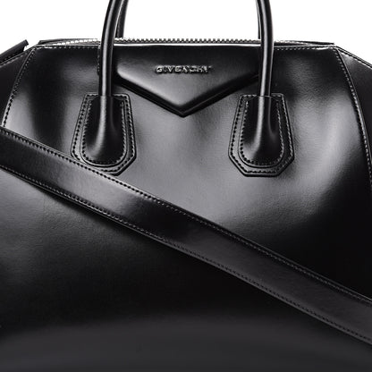 Givenchy Shiny Lord Calfskin Medium Antigona Black 7 of 12