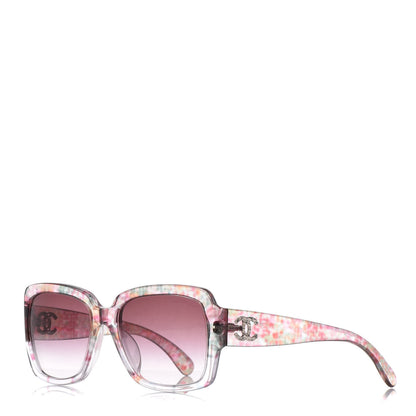Chanel CC Tweed Sunglasses 5221-A Multicolor 1 of 7