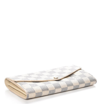 Louis Vuitton Damier Azur Sarah Wallet NM 4 of 7