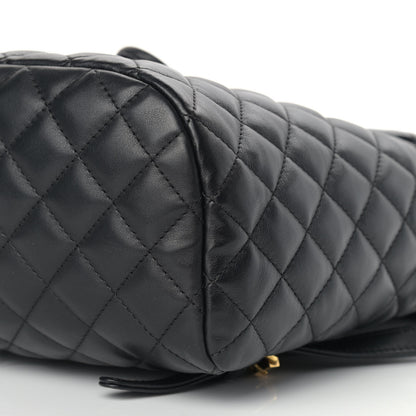 Chanel Lambskin Quilted Small Urban Spirit Backpack Black 9 of 11