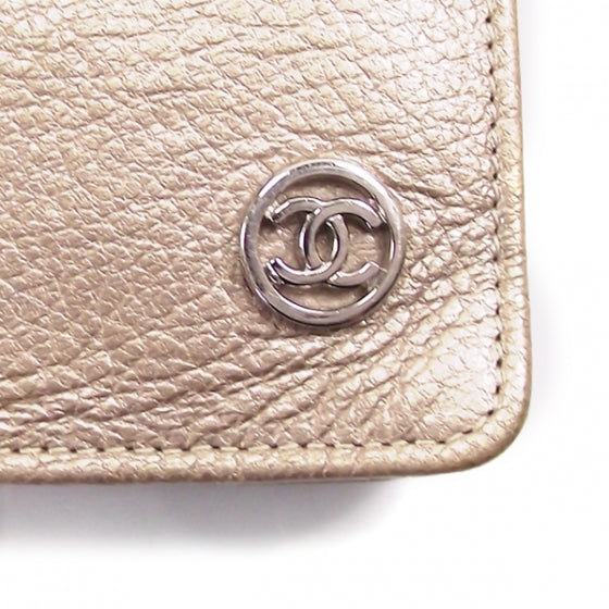 Chanel Leather Camelia Flap Wallet 10 of 10