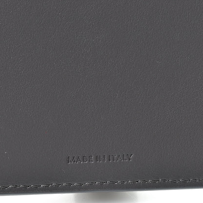 Celine Grained Calfskin Large Multifunction Strap Wallet Grey 7 of 9