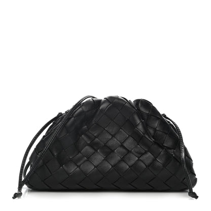 Bottega Veneta Nappa Intrecciato The Mini Pouch Black 1 of 10