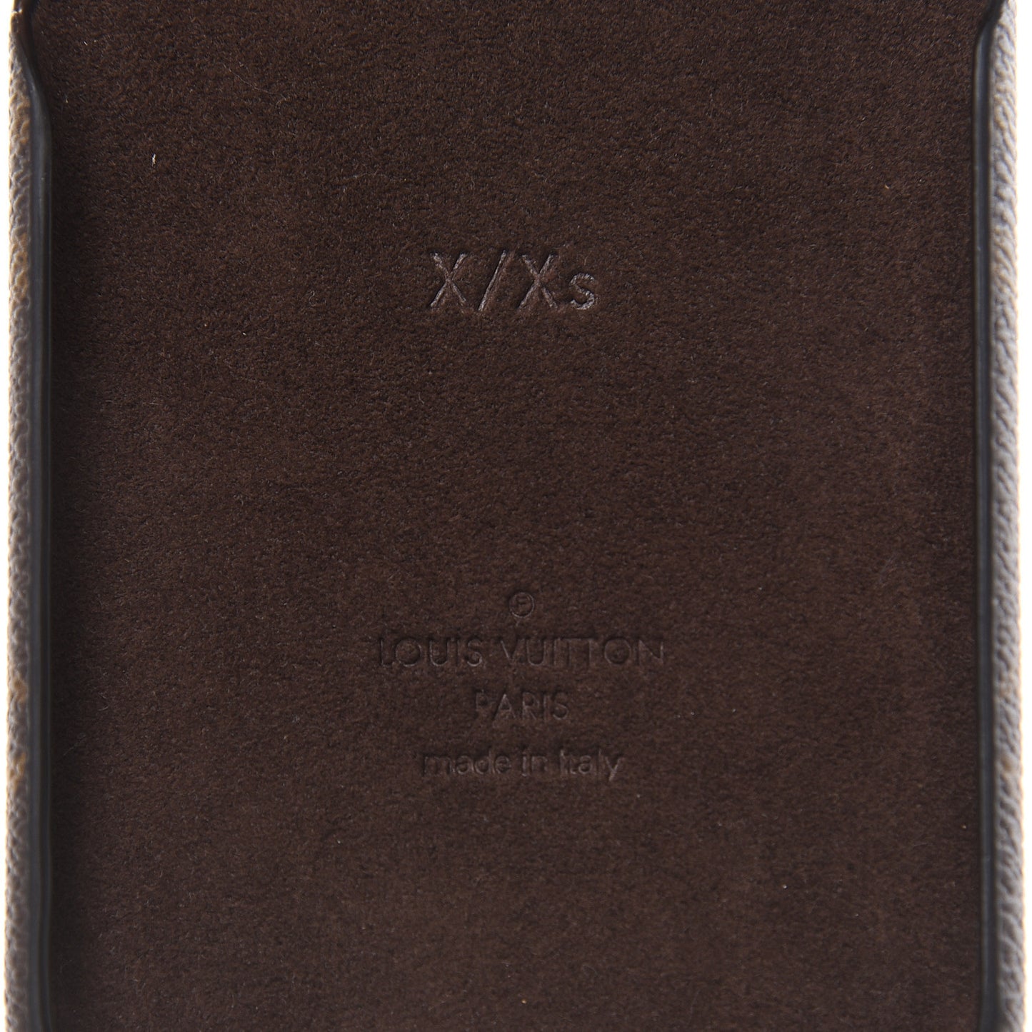 Monogram Charms iPhone X/XS Case