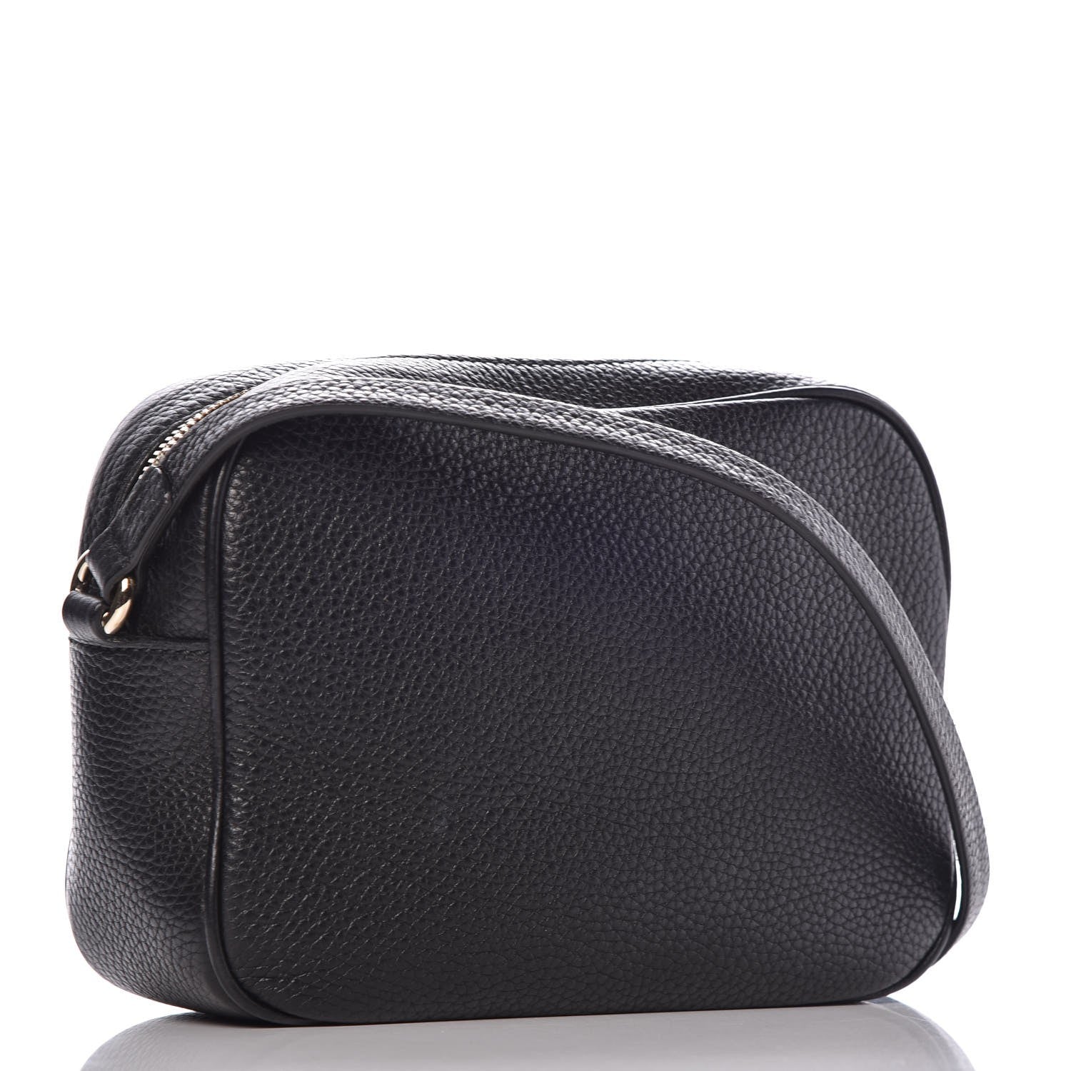 Gucci Pebbled Calfskin Small Soho Disco Bag Black 3 of 8