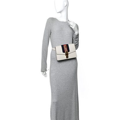Gucci Calfskin Sylvie Belt Bag Off White 2 of 12