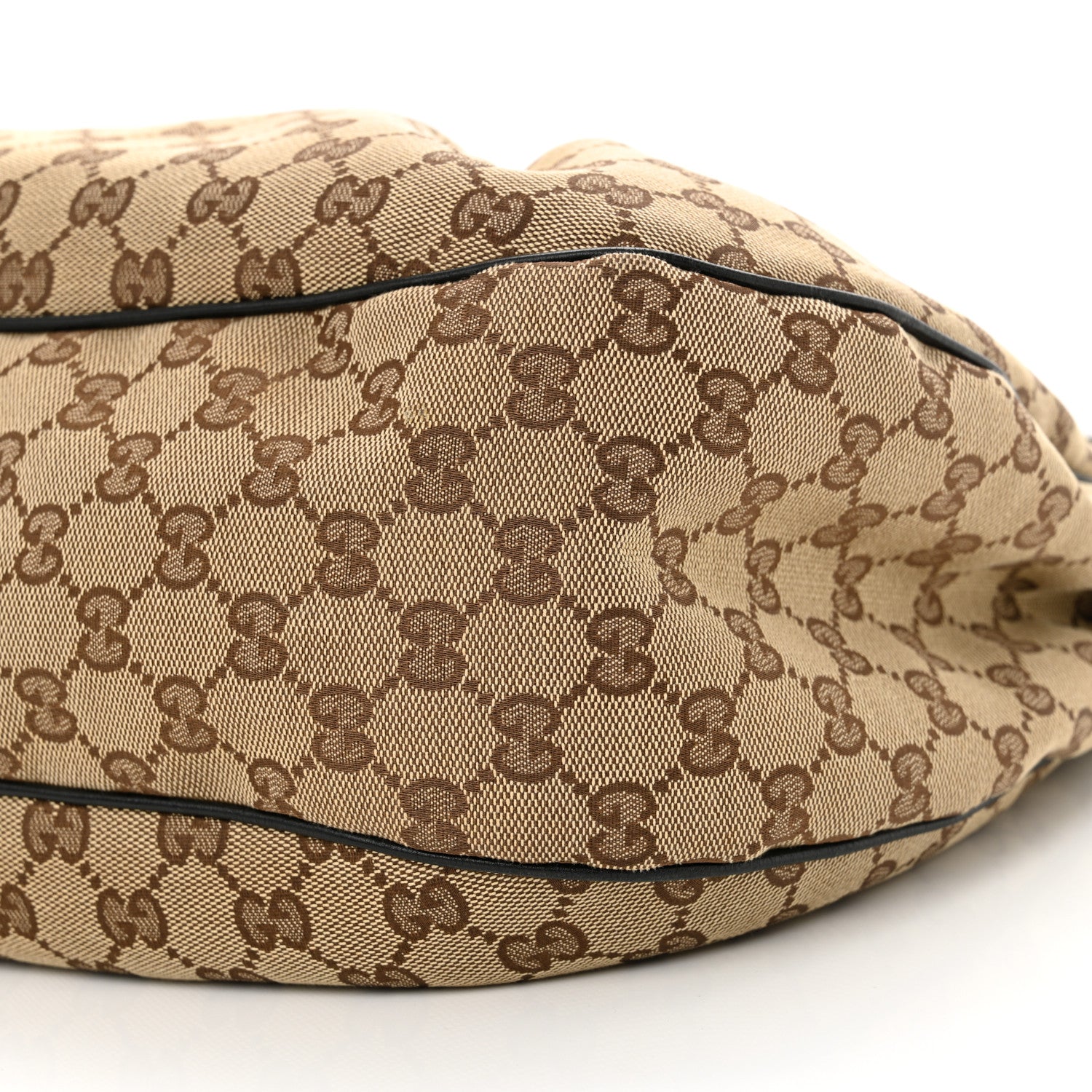 Gucci Monogram Medium Sukey Hobo Dark Brown 10 of 14