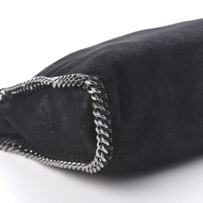 Stella McCartney Shaggy Deer Falabella Fold Over Tote Black 6 of 9