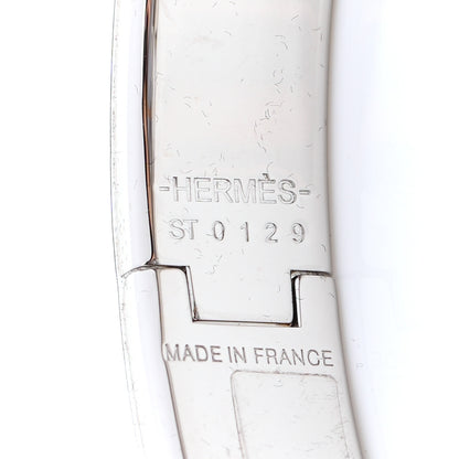 Hermes Enamel Narrow Clic Clac H Bracelet PM Black 4 of 5
