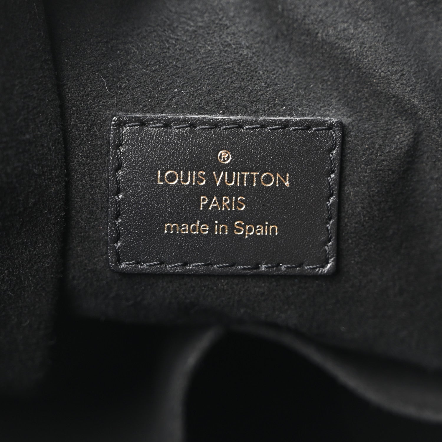 Louis Vuitton Empreinte V Tote MM Black 6 of 9