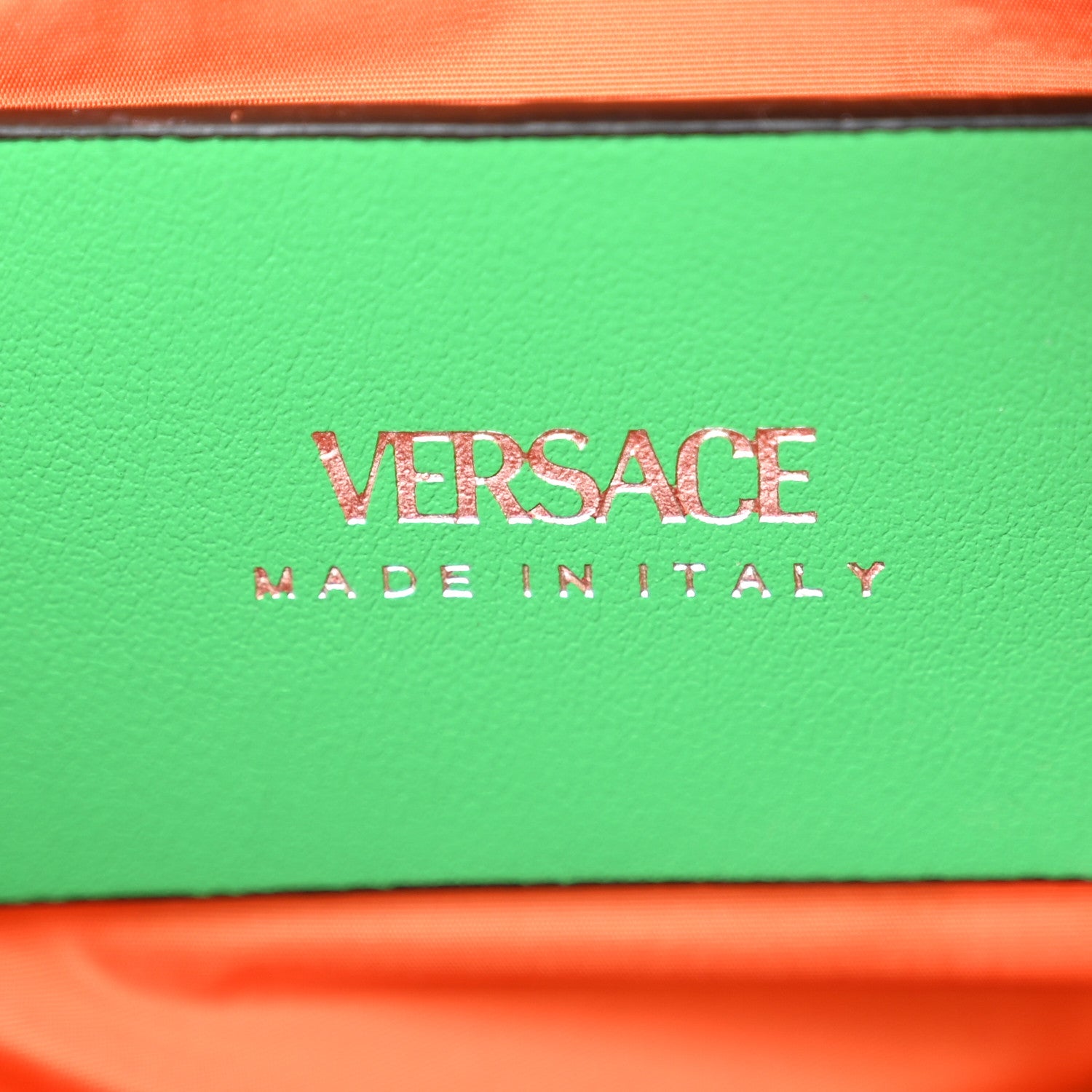 Versace Nylon Palazzo Medusa Crossbody Bag Green 6 of 12