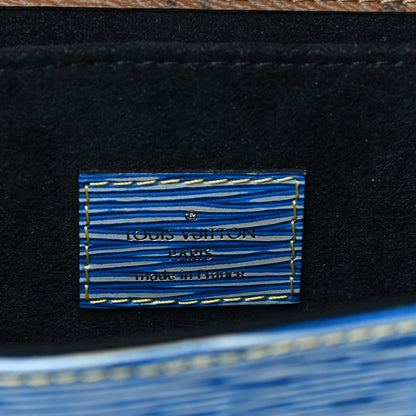 Louis Vuitton Epi Reverse Monogram Pochette Metis Denim Light 5 of 9