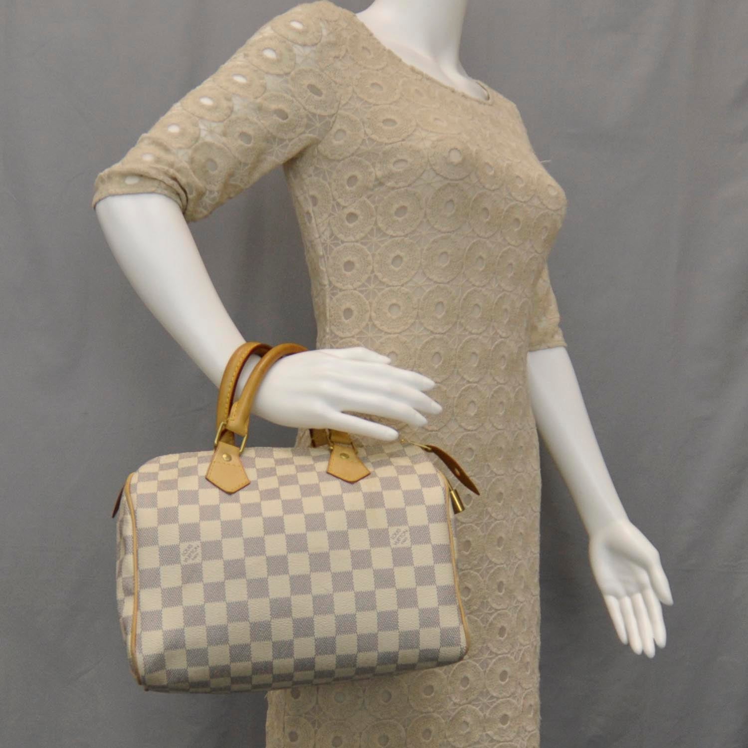 Louis Vuitton Damier Azur Speedy 25 2 of 7