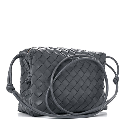 Bottega Veneta Nappa Intrecciato Small Loop Camera Bag Thunder 2 of 10