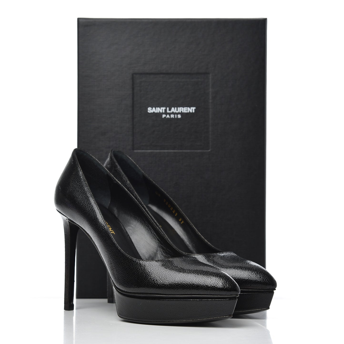 Patent Grain de Poudre Janis 80 Escarpin Pumps 37 Black