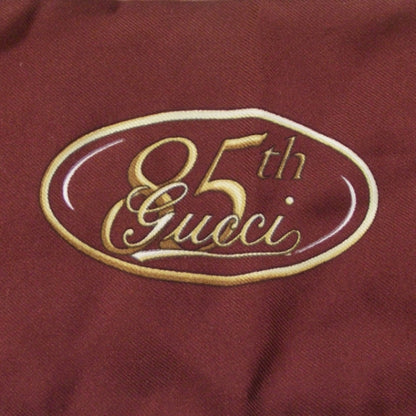 Gucci Silk Briglie Square Scarf Burgundy 3 of 7