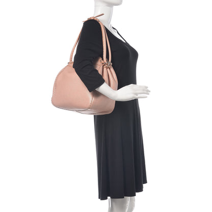 Fendi Cuoio Romano Selleria Small Bucket Bag Cipria 2 of 17