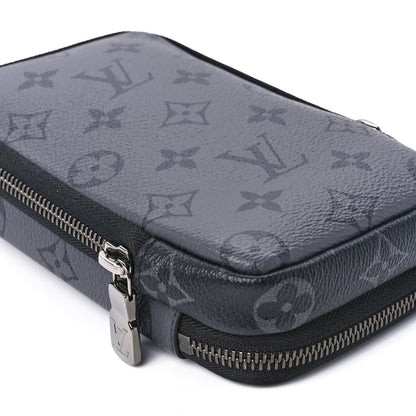 Louis Vuitton Monogram Eclipse Reverse Double Phone Pouch 11 of 13