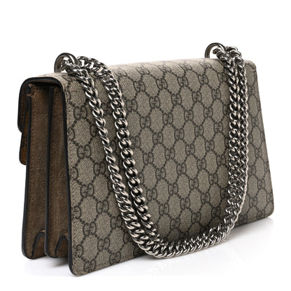 Gucci GG Supreme Monogram Small Dionysus Shoulder Bag Taupe 3 of 12