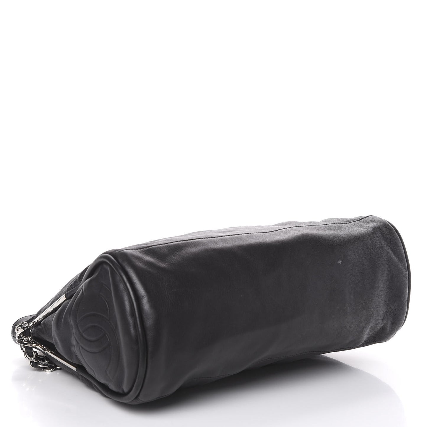 Lambskin Large Ultimate Soft Tote Black