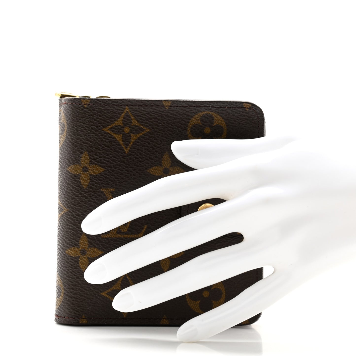 Monogram Compact Zippe Zipped Wallet
