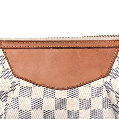 Louis Vuitton Damier Azur Siracusa MM 17 of 26