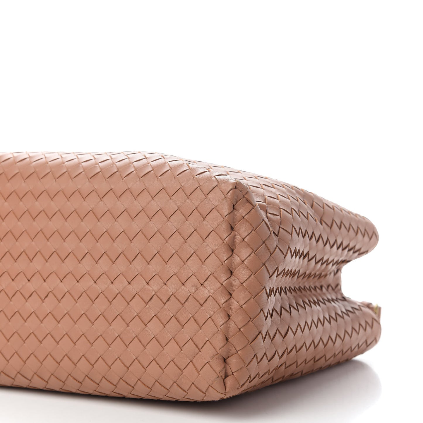 Nappa Intrecciato Medium Tote Dusty Rose