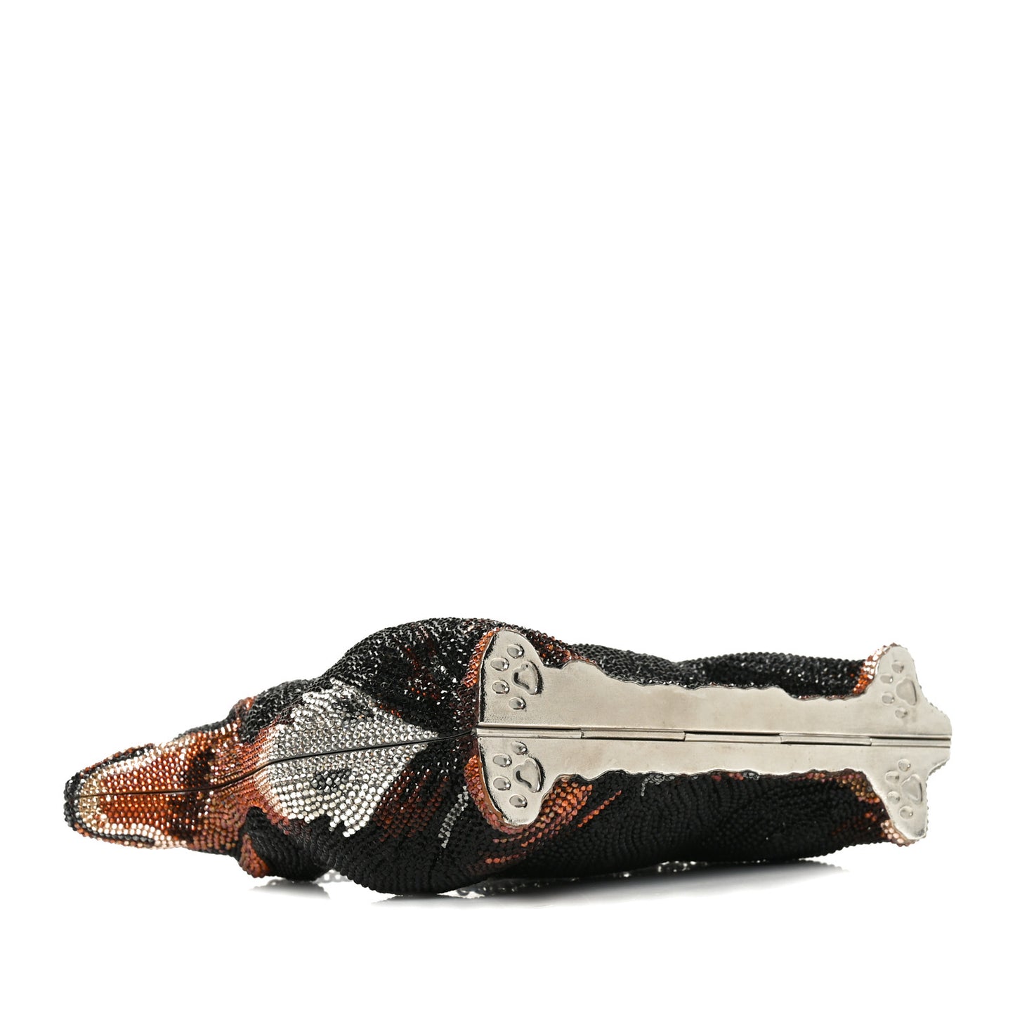 Crystal Romeo Dachshund Minaudiere Clutch