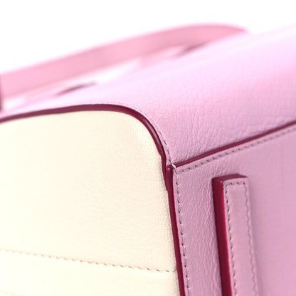 Givenchy Sugar Goatskin Mini Tri-Color Antigona Bright Pink White Fuchsia 9 of 16