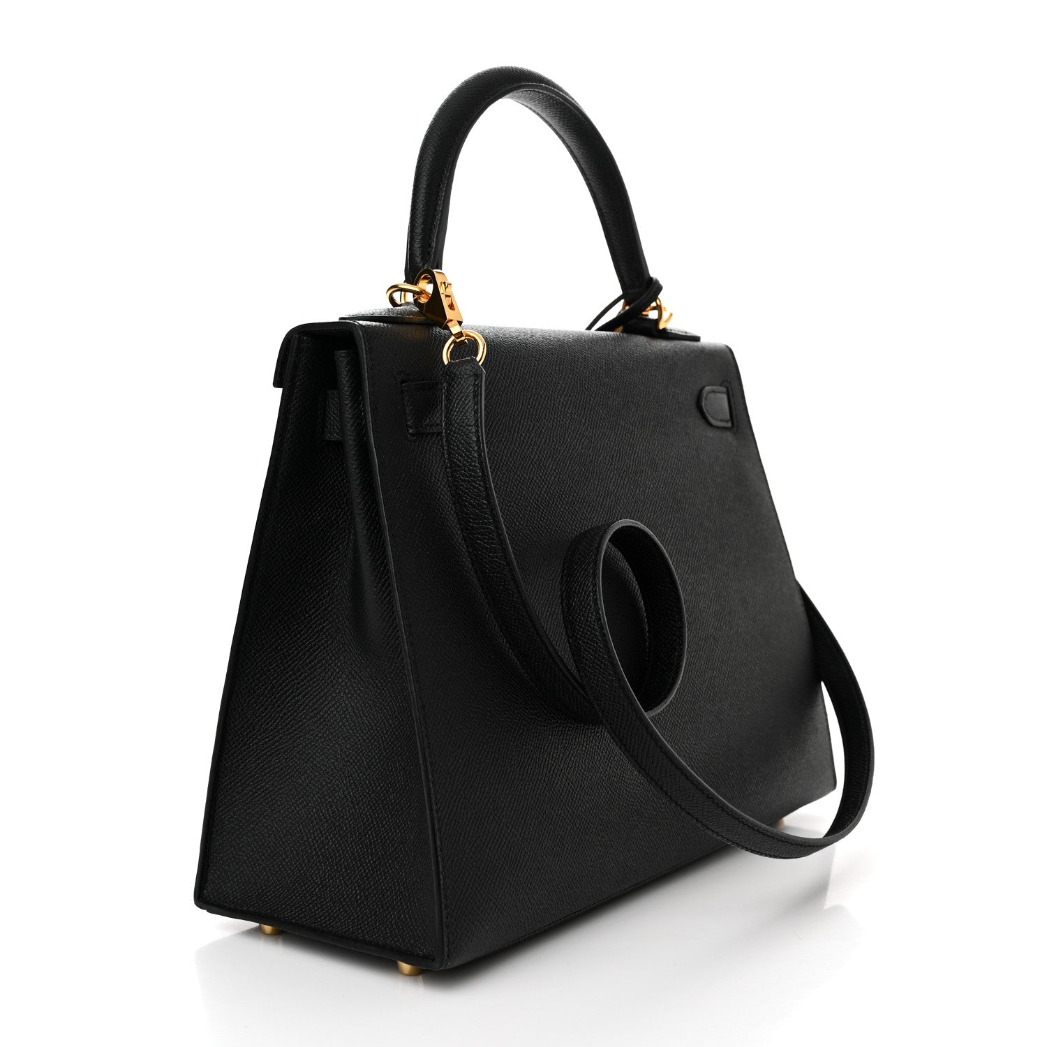 Hermes Epsom Kelly Sellier 28 Black 2 of 11