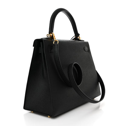 Hermes Epsom Kelly Sellier 28 Black 2 of 11