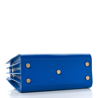 Saint Laurent Calfskin Nano Sac De Jour Royal Blue 4 of 8