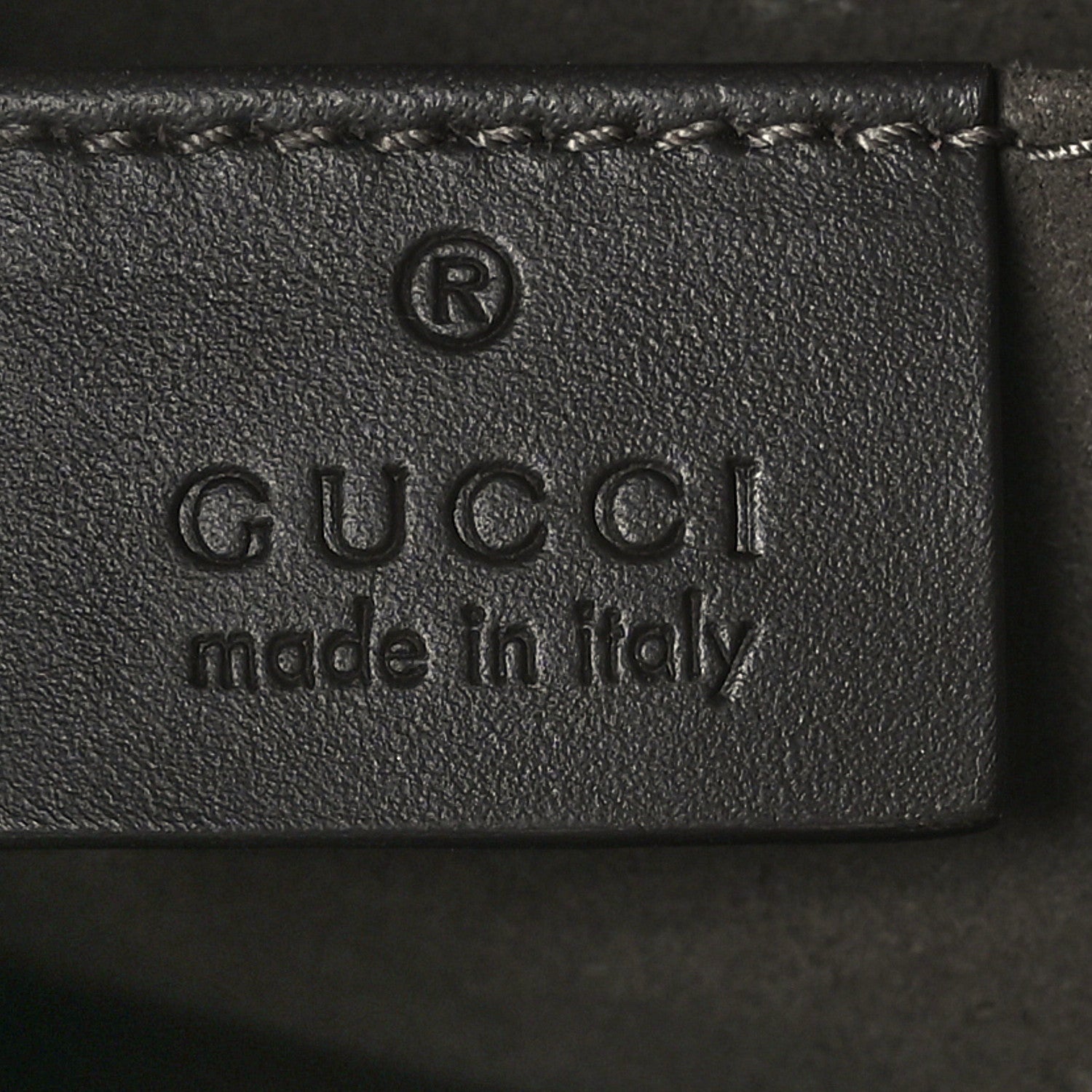 Gucci GG Supreme Monogram Selleria Calfskin Web New Web Cosmetic Case Beige Ebony Cocoa 6 of 9