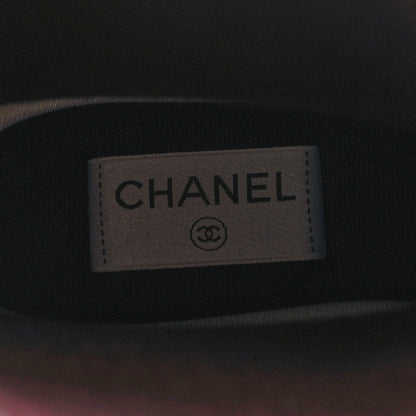Chanel Caoutchouk CC High Boots 38 Black 7 of 7