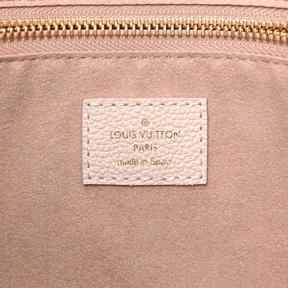 Louis Vuitton Empreinte Monogram Spring In The City Neverfull MM Kaki Beige Cream 7 of 9