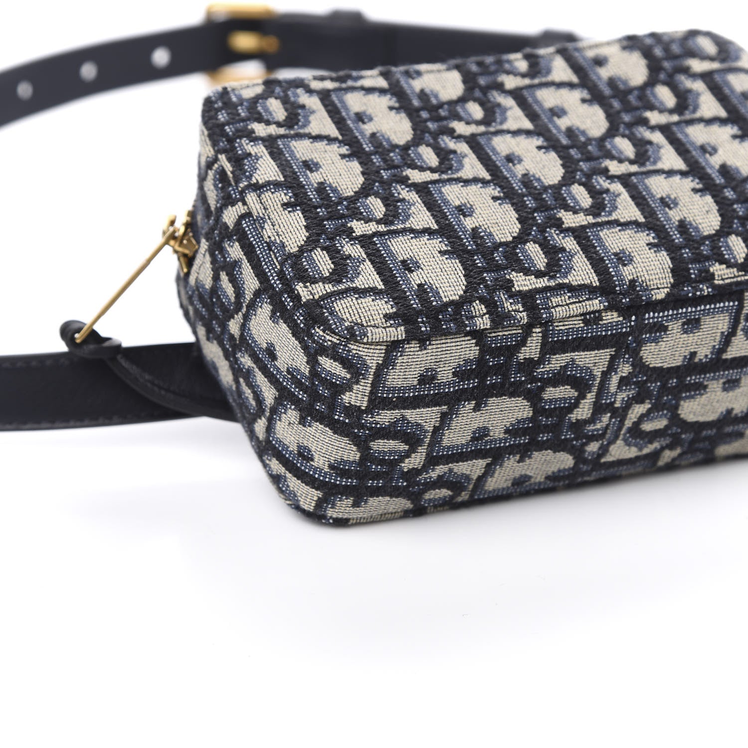 Christian Dior Oblique Belt Pouch Blue 8 of 10