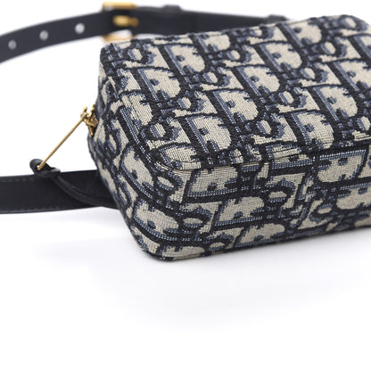 Christian Dior Oblique Belt Pouch Blue 8 of 10