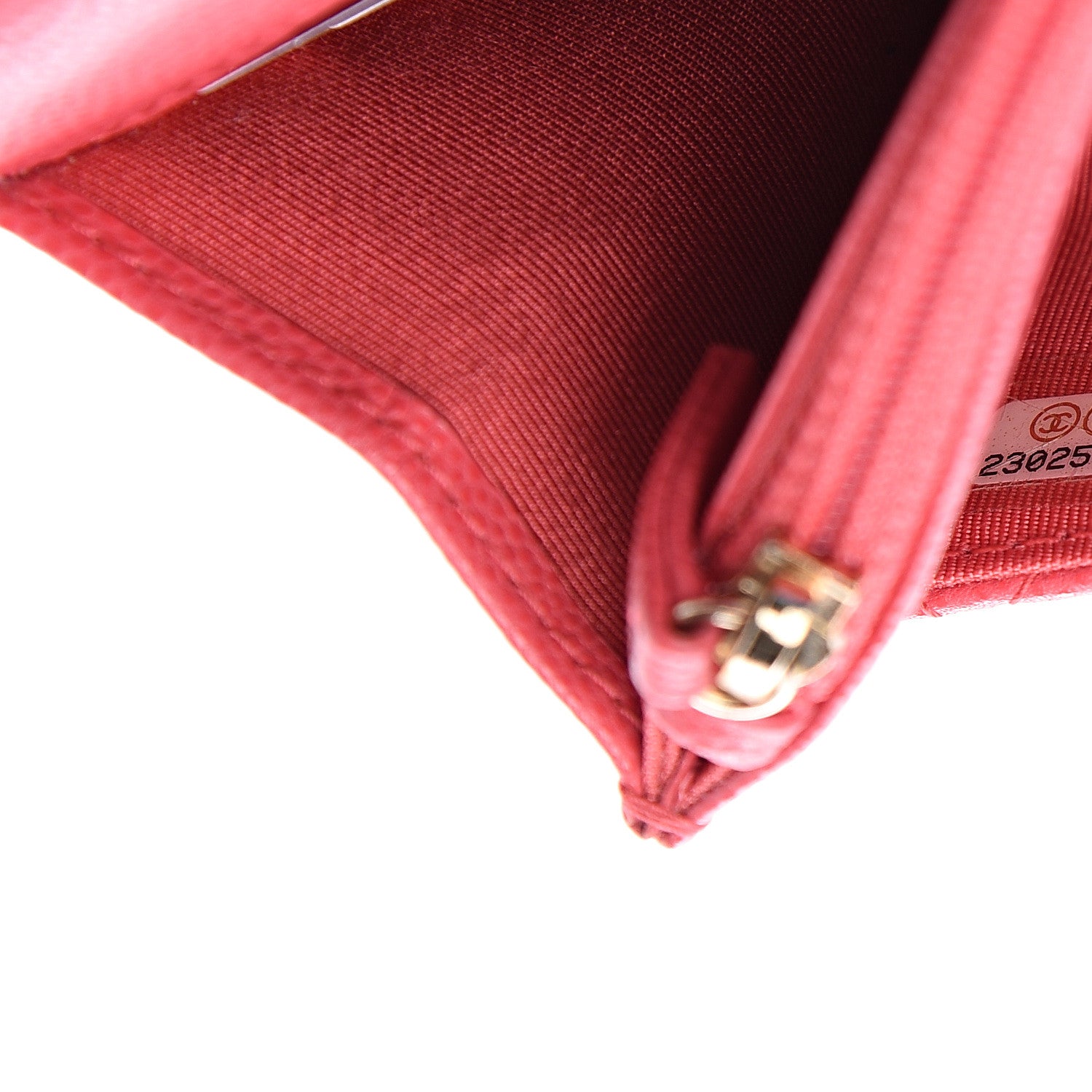 Chanel Caviar Quilted Wallet on Chain WOC Pink 6 of 11
