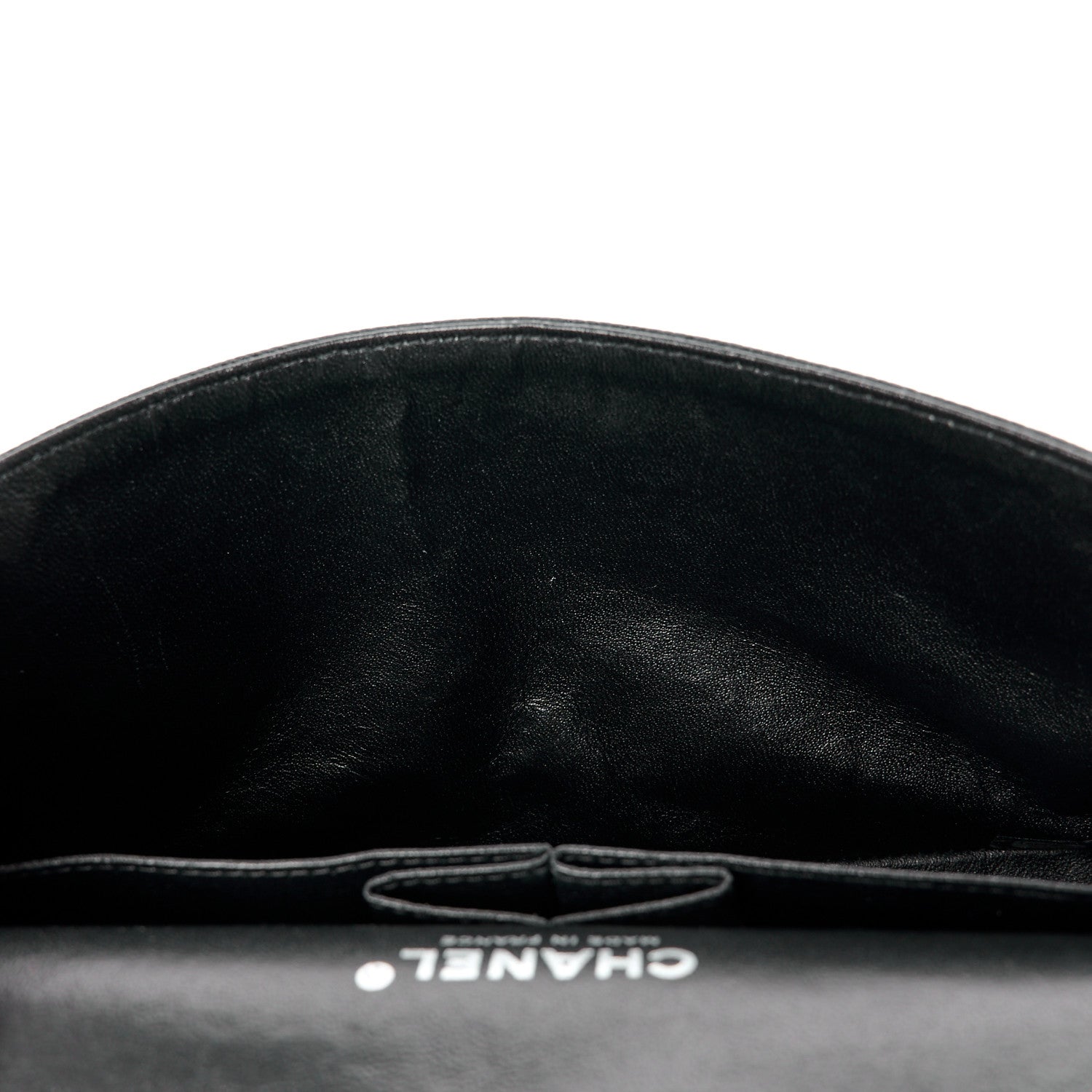 Chanel Caviar Quilted Medium Double Flap Black 13 of 14