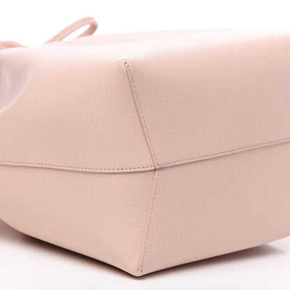 Mansur Gavriel Saffiano Bucket Bag Rosa 10 of 11