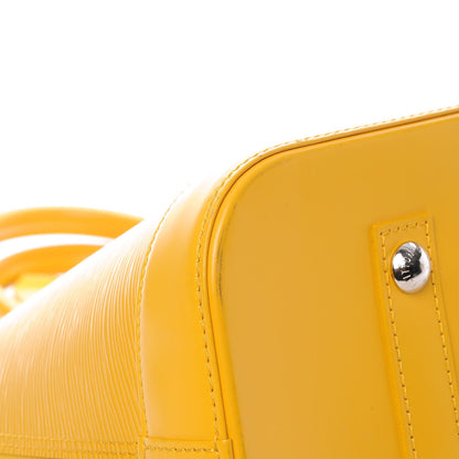 Louis Vuitton Epi Alma GM Citron 7 of 8