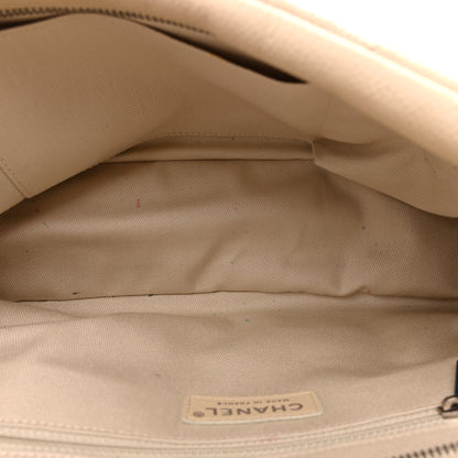 Chanel Caviar Quilted Jumbo Easy Flap Beige 5 of 10