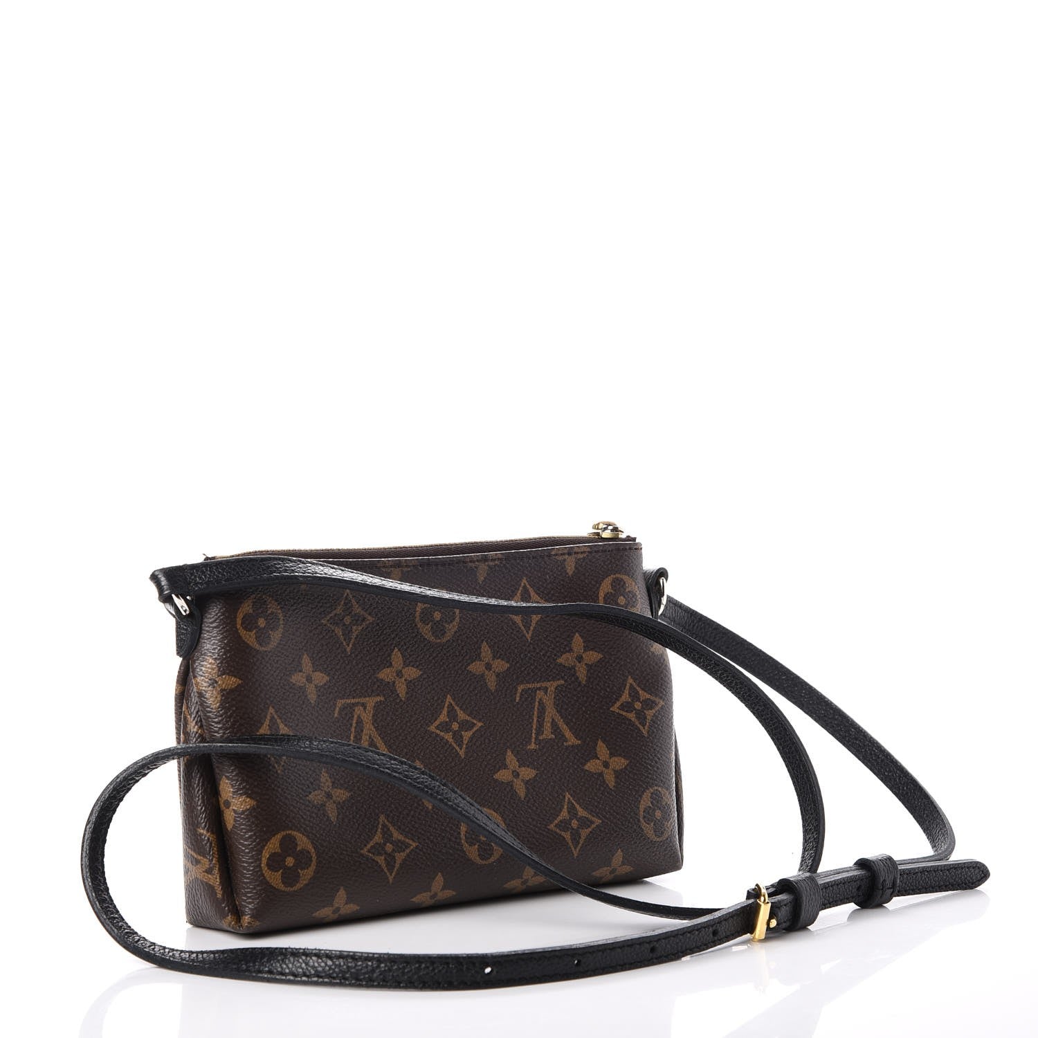Louis Vuitton Monogram Pallas Clutch Black 4 of 9