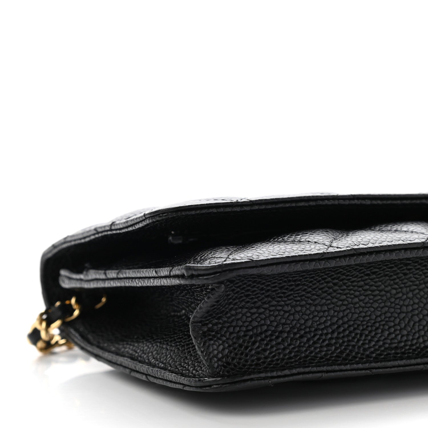 Chanel Caviar Quilted Wallet On Chain WOC Black 8 of 9